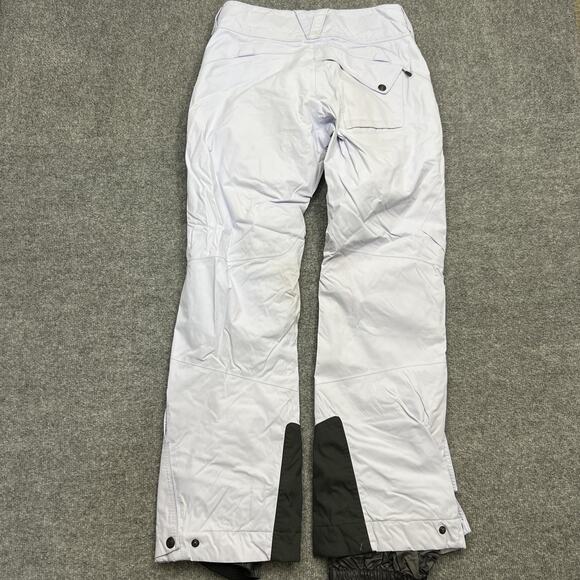 Mountain Hardwear Snow Pants Women M/L White RECCO Insulated Ski Water Resistant - Picture 4 of 16
